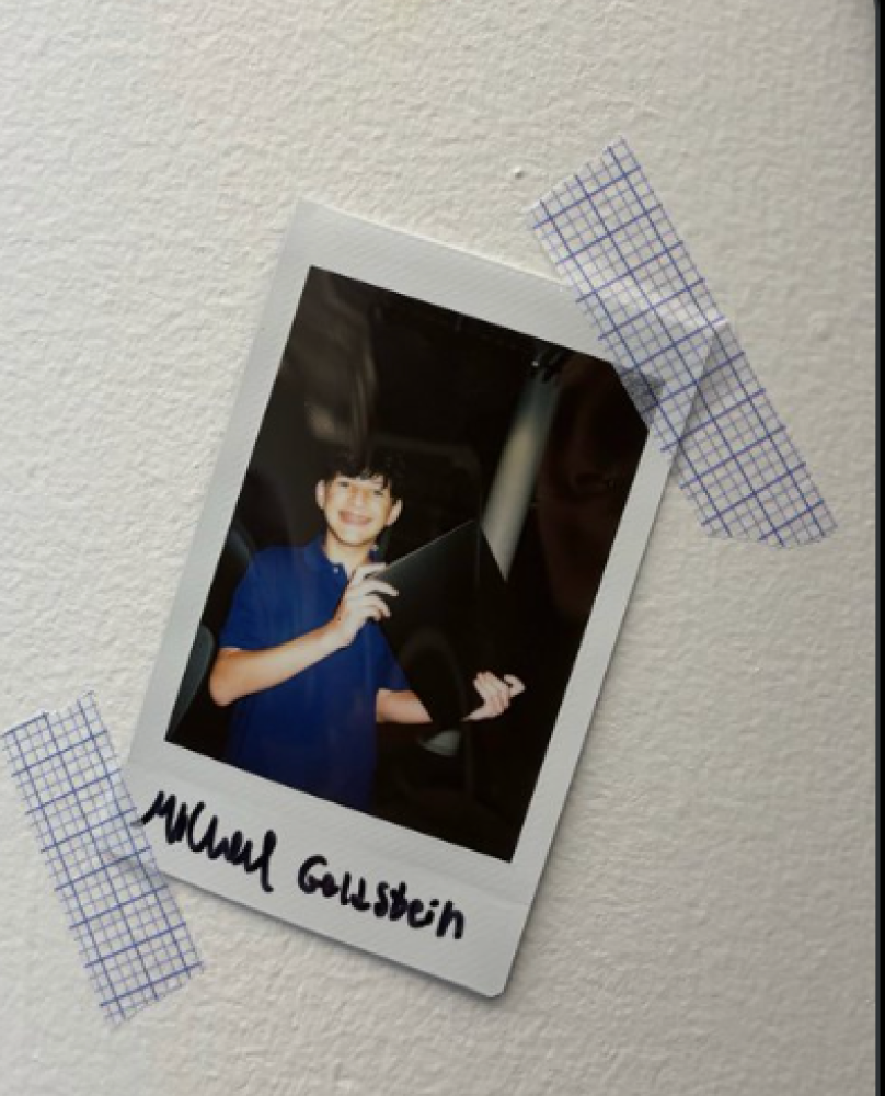 Young builder pictured in the supplied polaroid reference